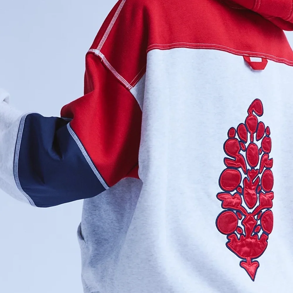 NWT FP MOVEMENT COLORBLOCK LOGO HOODIE - Picture 7 of 16